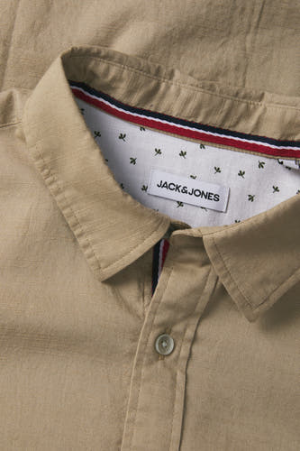 Hemd (lange mouwen) Beige - PREMIUM by JACK & JONES