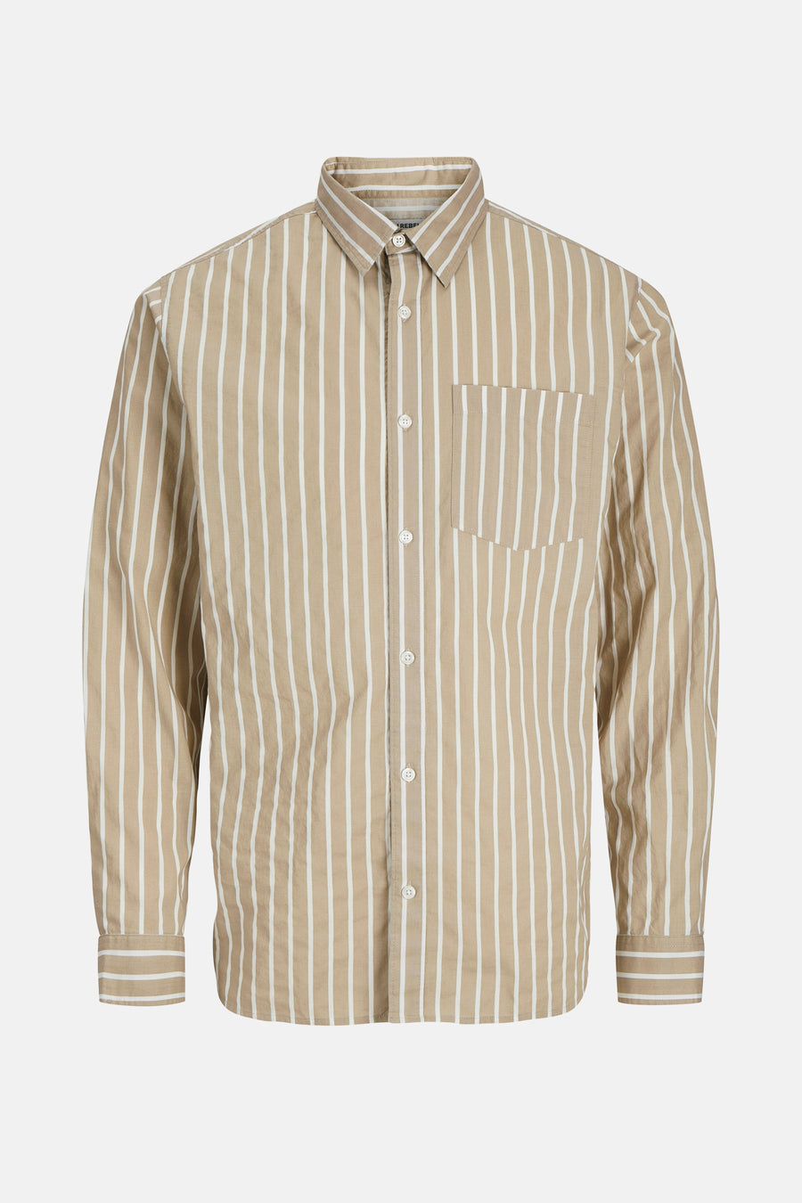 Hemd (lange mouwen) Beige - JJREBEL