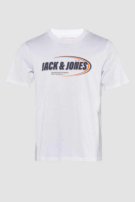 T-shirt (korte mouwen) Wit - CORE BY JACK & JONES