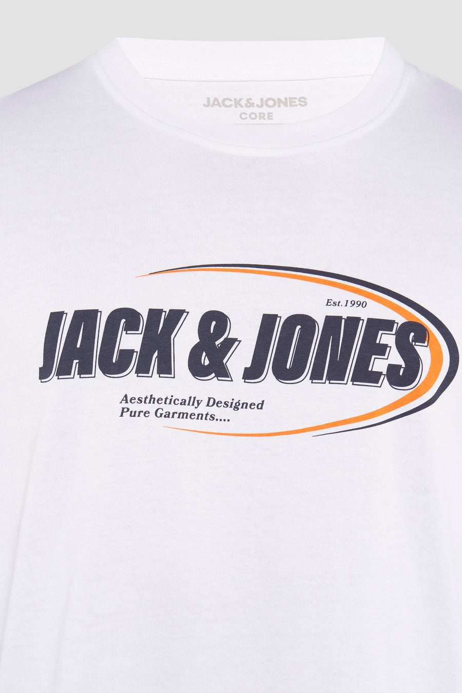 T-shirt (korte mouwen) Wit - CORE BY JACK & JONES