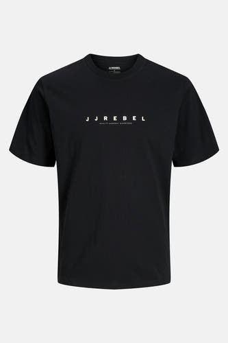 T-shirt (korte mouwen) Zwart - JJREBEL
