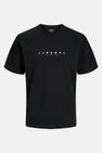 T-shirt (korte mouwen) Zwart - JJREBEL