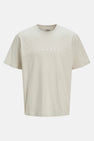 T-shirt (korte mouwen) Beige - JJREBEL