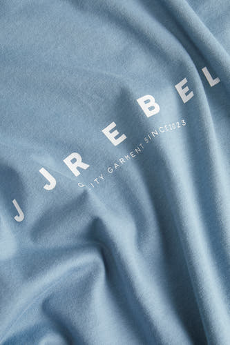 T-shirt (korte mouwen) Blauw - JJREBEL
