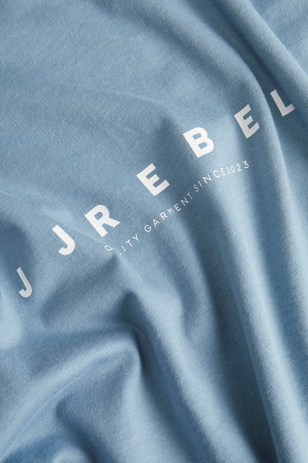 T-shirt (korte mouwen) Blauw - JJREBEL