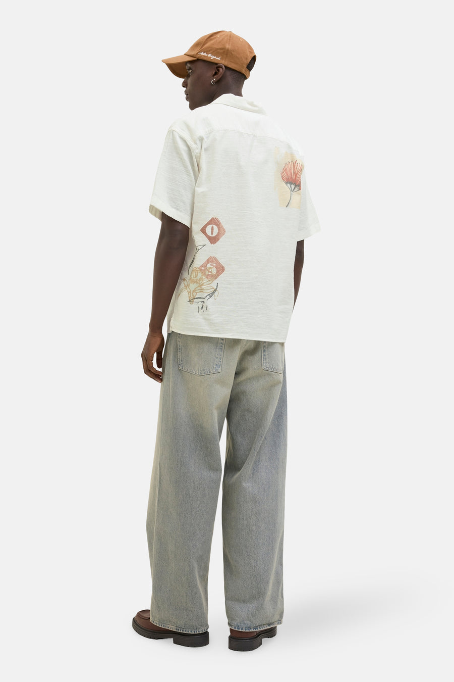Hemd (korte mouwen) Wit - ORIGINALS BY JACK & JONES