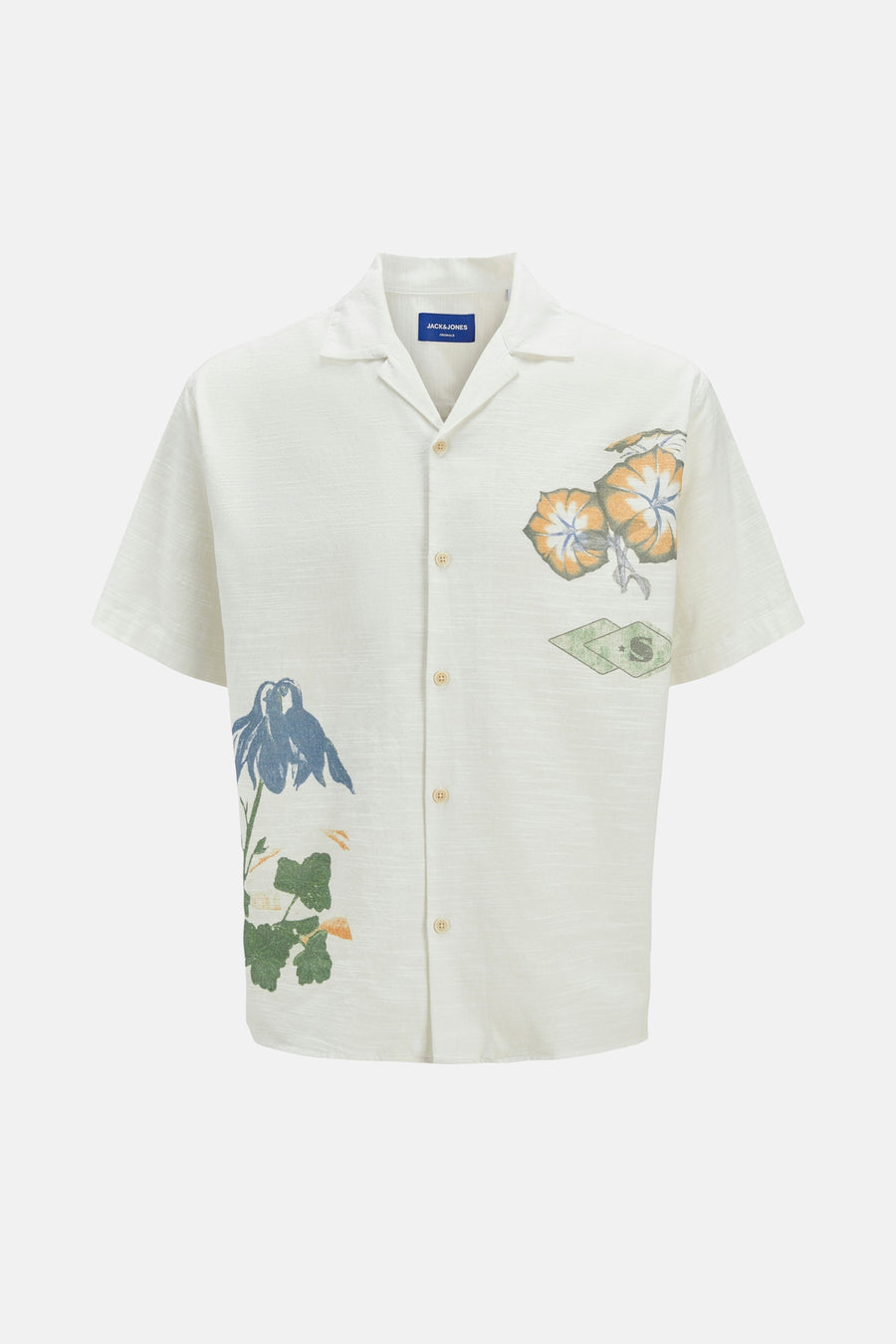 Hemd (korte mouwen) Wit - ORIGINALS BY JACK & JONES