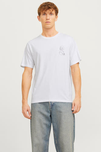 T-shirt (korte mouwen) Wit - CORE BY JACK & JONES