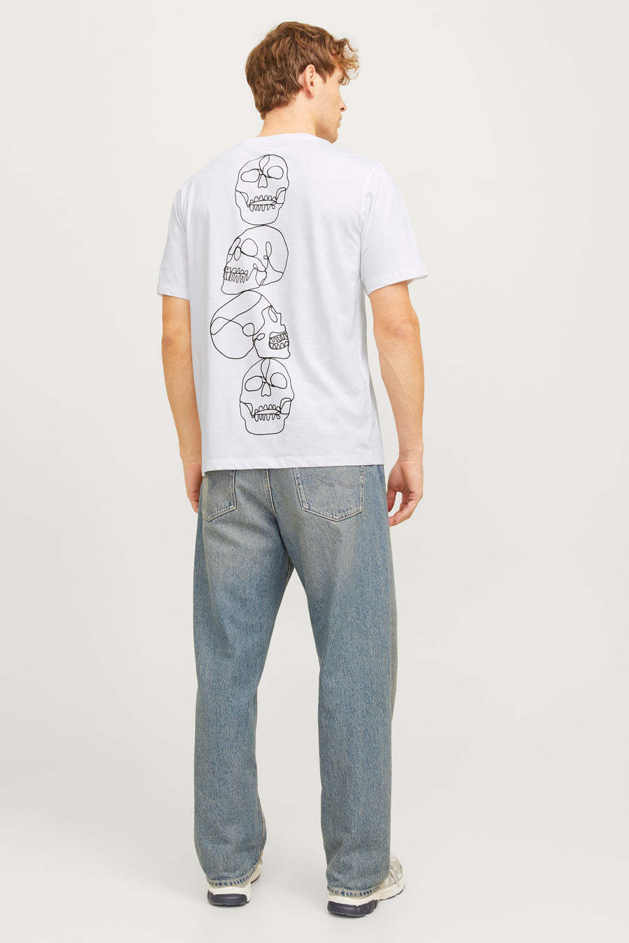T-shirt (korte mouwen) Wit - CORE BY JACK & JONES