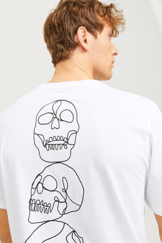 T-shirt (korte mouwen) Wit - CORE BY JACK & JONES