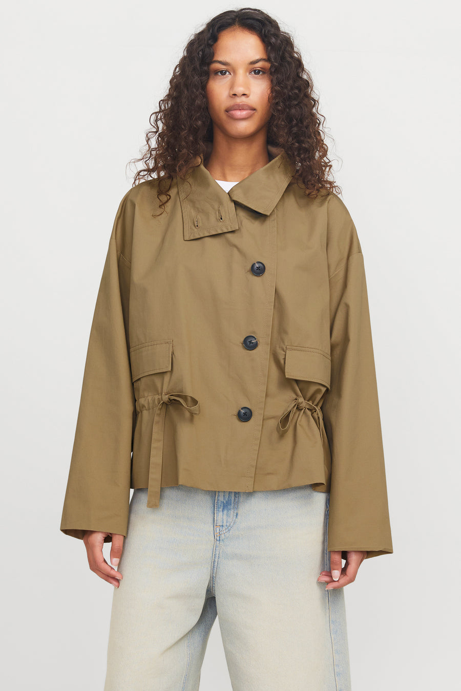 Korte jas Beige - JJXX