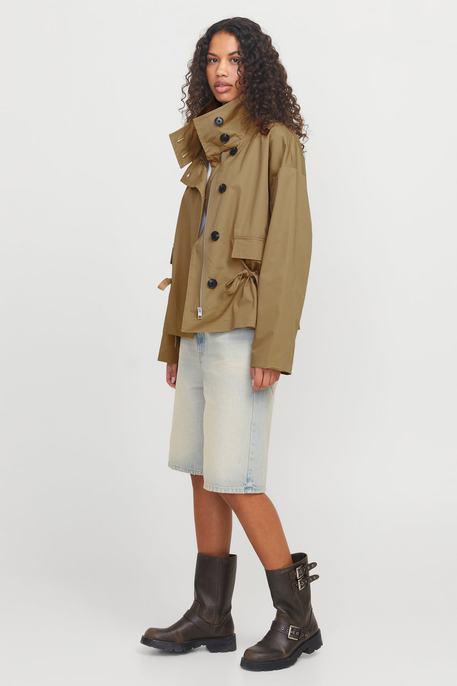 Korte jas Beige - JJXX