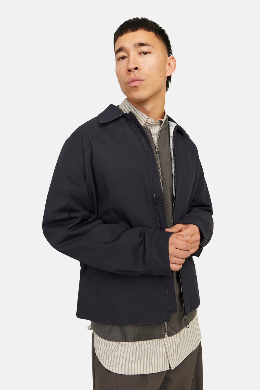 Jas (kort) Zwart - PREMIUM by JACK & JONES