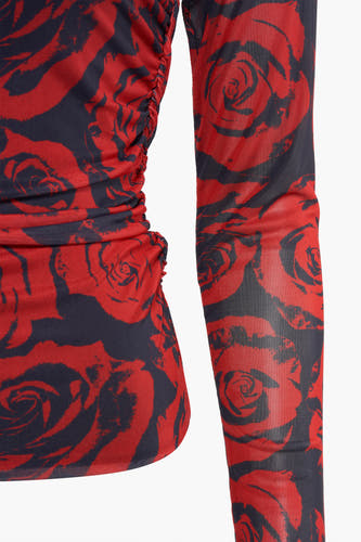 T-shirt (lange mouwen) Rood - JJXX