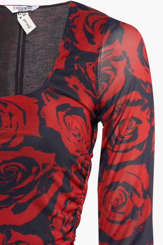 T-shirt (lange mouwen) Rood - JJXX