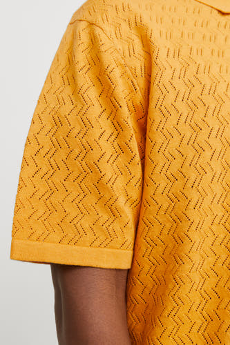 Hemd (korte mouwen) Geel - ORIGINALS BY JACK & JONES