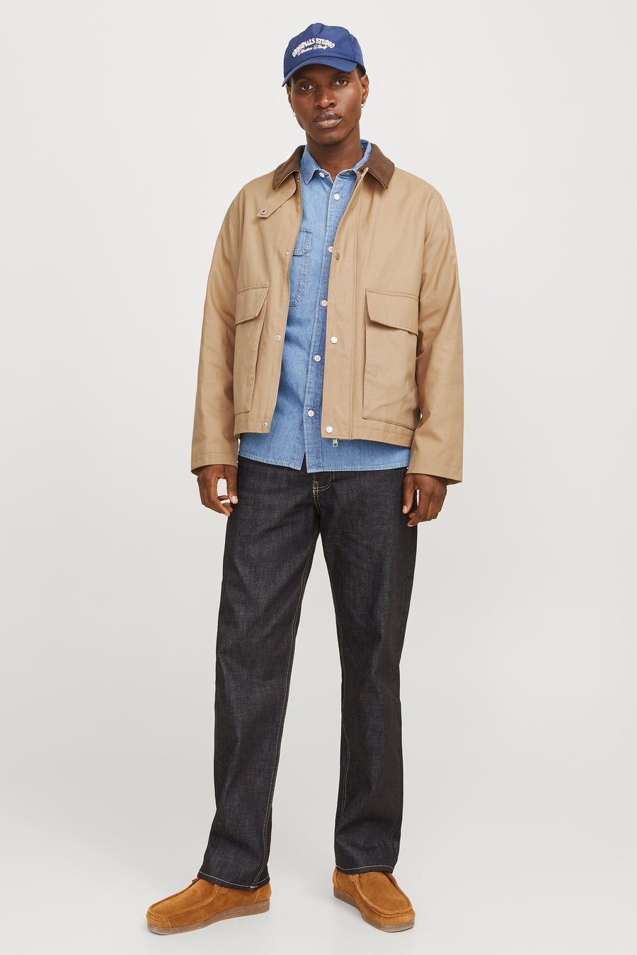Jas (kort) Beige - ORIGINALS BY JACK & JONES