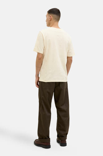 T-shirt (korte mouwen) Ecru - ORIGINALS BY JACK & JONES