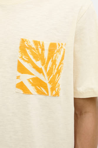 T-shirt (korte mouwen) Ecru - ORIGINALS BY JACK & JONES