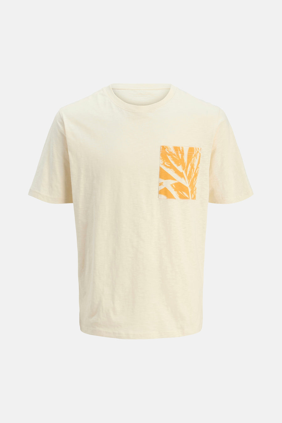 T-shirt (korte mouwen) Ecru - ORIGINALS BY JACK & JONES