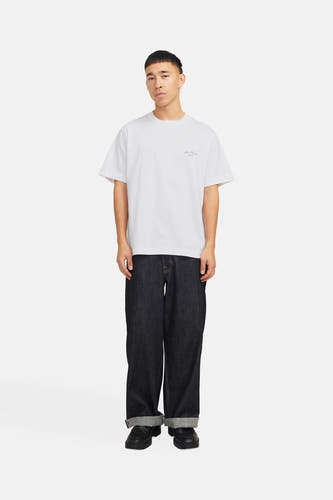 T-shirt (korte mouwen) Wit - ORIGINALS BY JACK & JONES