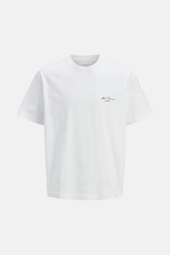 T-shirt (korte mouwen) Wit - ORIGINALS BY JACK & JONES