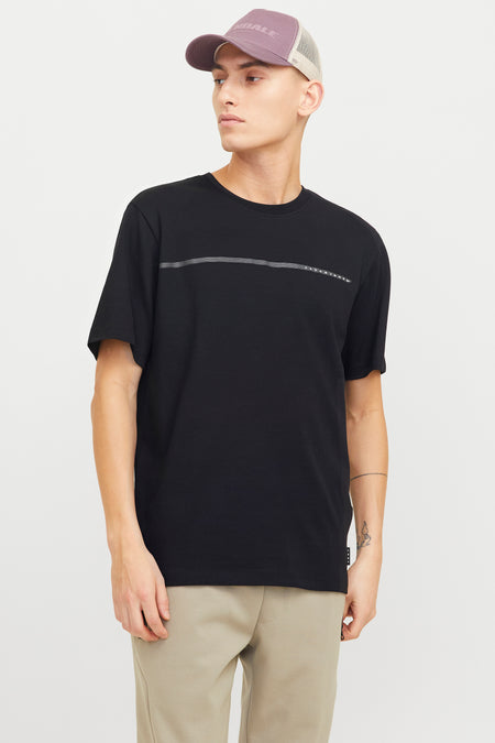 T-shirt (korte mouwen) Zwart - CORE BY JACK & JONES