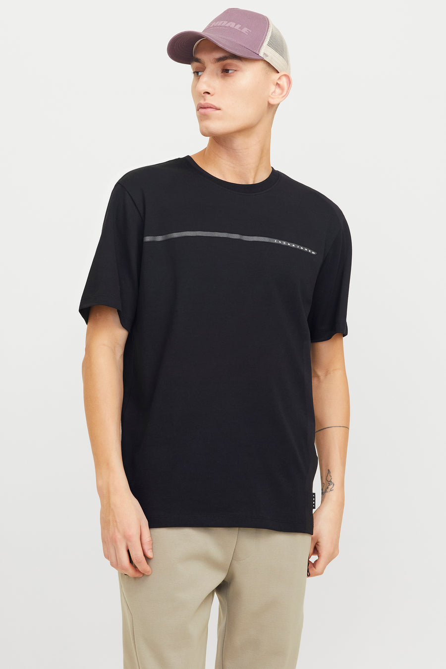 T-shirt (korte mouwen) Zwart - CORE BY JACK & JONES