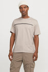 T-shirt (korte mouwen) Beige - CORE BY JACK & JONES