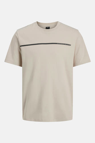 T-shirt (korte mouwen) Beige - CORE BY JACK & JONES