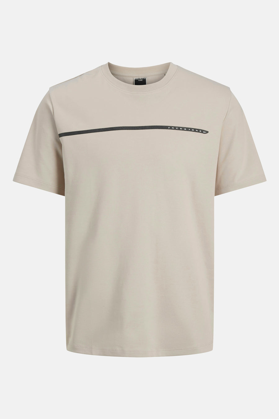 T-shirt (korte mouwen) Beige - CORE BY JACK & JONES