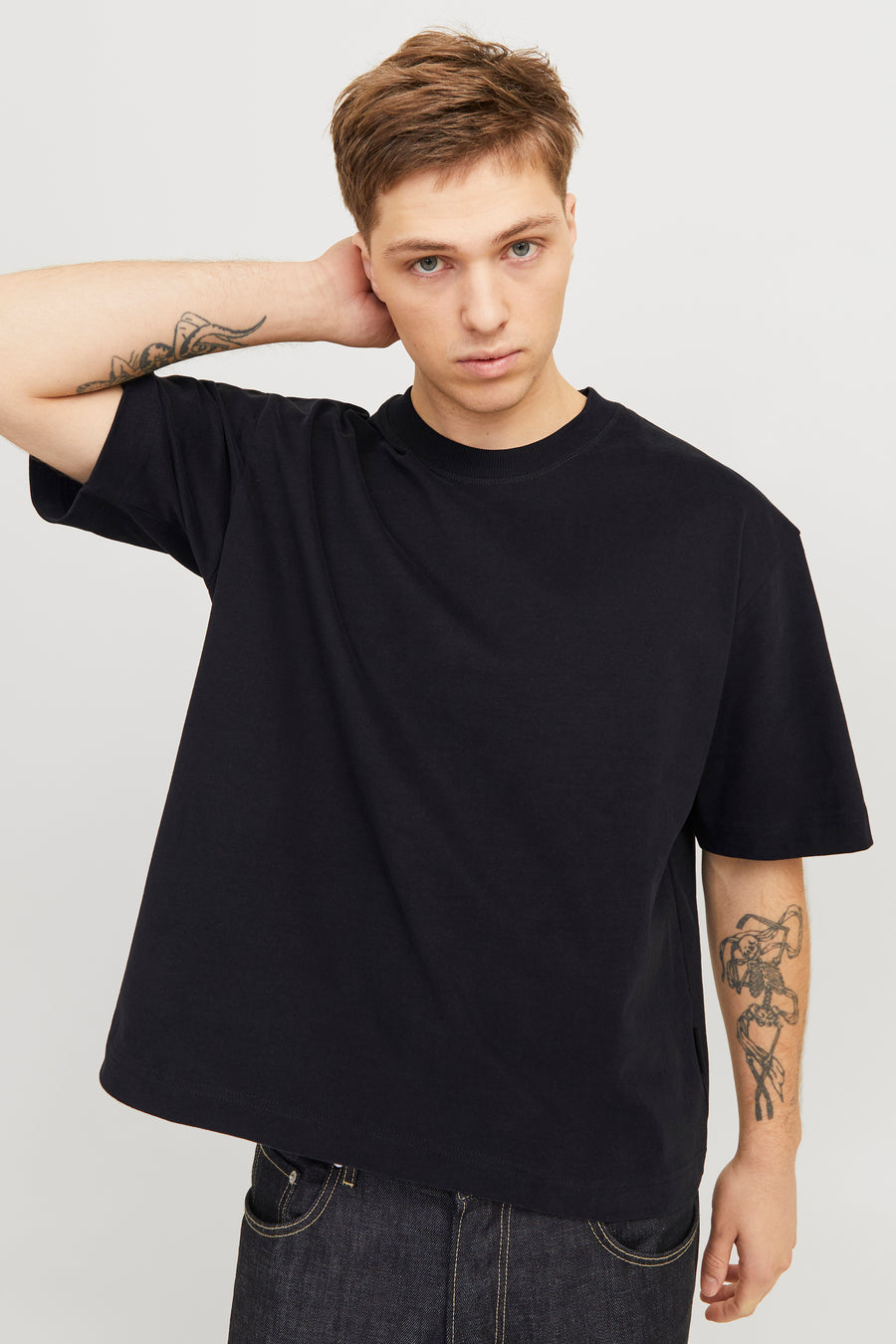 T-shirt (korte mouwen) Zwart - CORE BY JACK & JONES