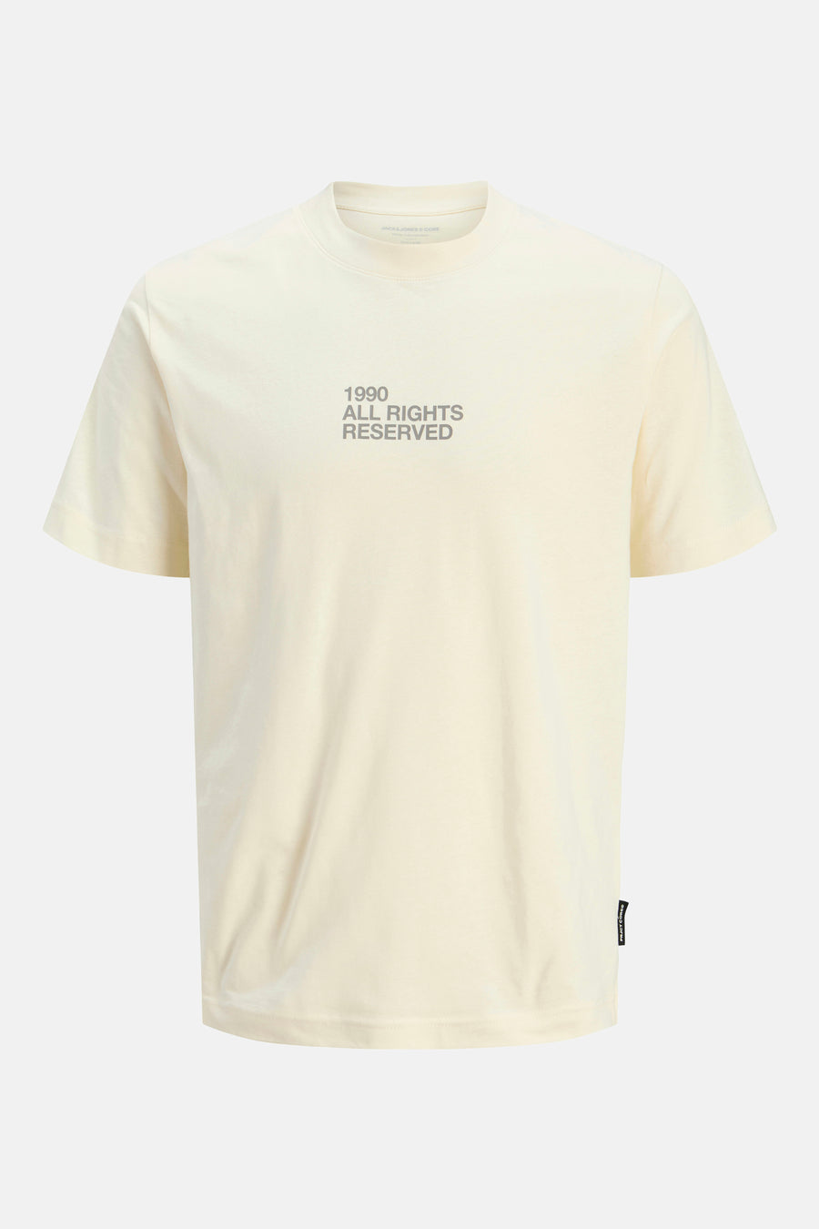 T-shirt (korte mouwen) Ecru - CORE BY JACK & JONES