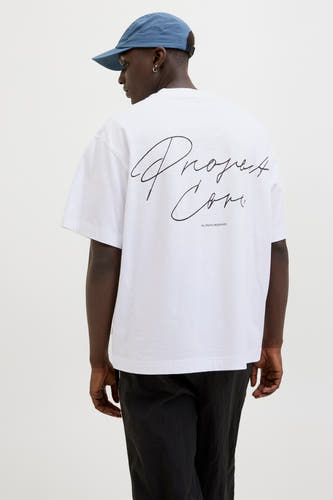 T-shirt (korte mouwen) Wit - CORE BY JACK & JONES