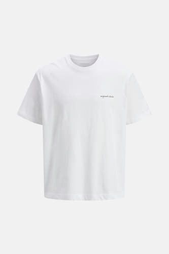 T-shirt (korte mouwen) Wit - ORIGINALS BY JACK & JONES