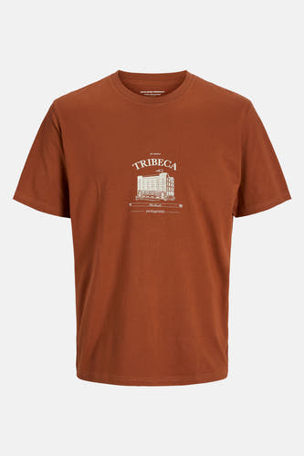 T-shirt (korte mouwen) Rood - ORIGINALS BY JACK & JONES
