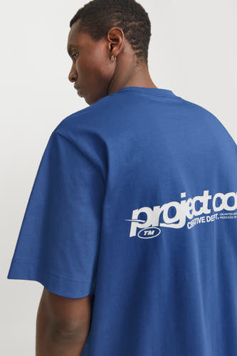 T-shirt (korte mouwen) Blauw - CORE BY JACK & JONES
