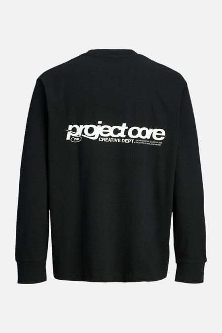 T-shirt (lange mouwen) Zwart - CORE BY JACK & JONES