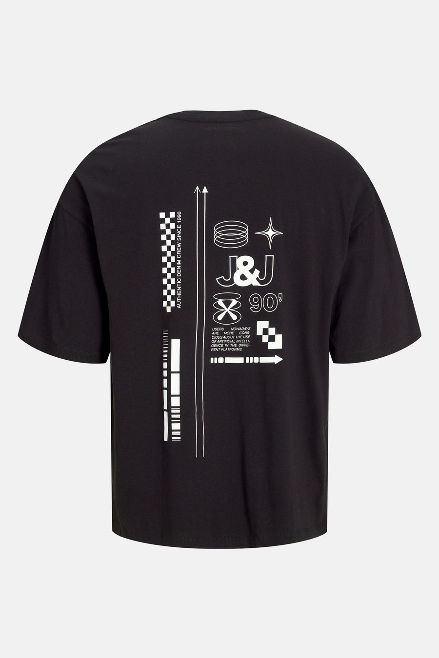 T-shirt (korte mouwen) Zwart - CORE BY JACK & JONES