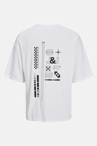 T-shirt (korte mouwen) Wit - CORE BY JACK & JONES