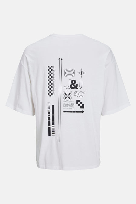 T-shirt (korte mouwen) Wit - CORE BY JACK & JONES