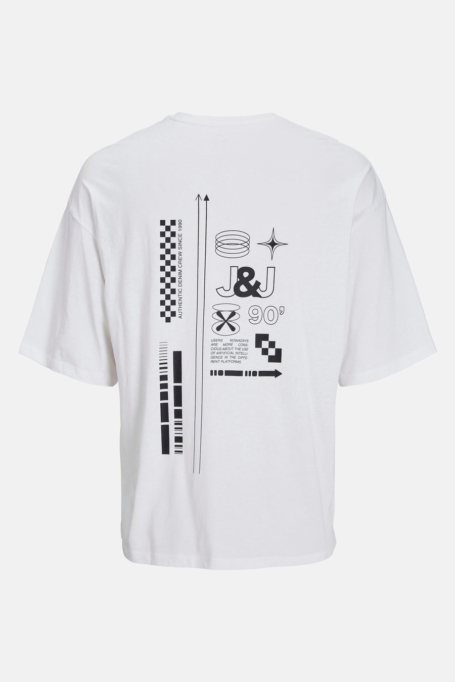 T-shirt (korte mouwen) Wit - CORE BY JACK & JONES