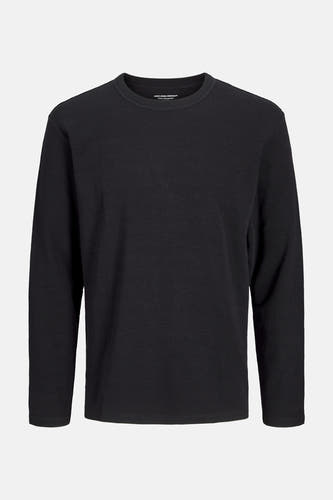 T-shirt (lange mouwen) Zwart - ORIGINALS BY JACK & JONES