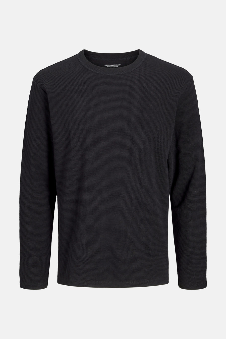 T-shirt (lange mouwen) Zwart - ORIGINALS BY JACK & JONES