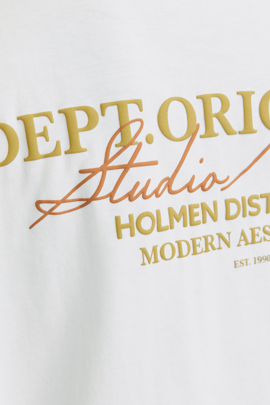 T-shirt (korte mouwen) Wit - ORIGINALS BY JACK & JONES