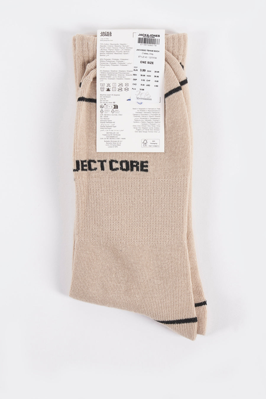 Sokken Beige - ACCESSORIES BY JACK & JONES