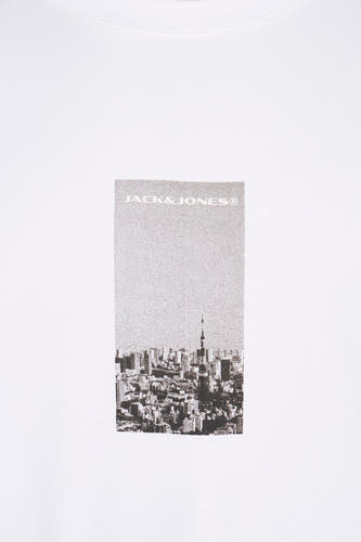 T-shirt (korte mouwen) Wit - CORE BY JACK & JONES