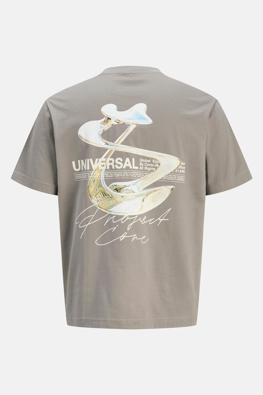T-shirt (korte mouwen) Grijs - CORE BY JACK & JONES
