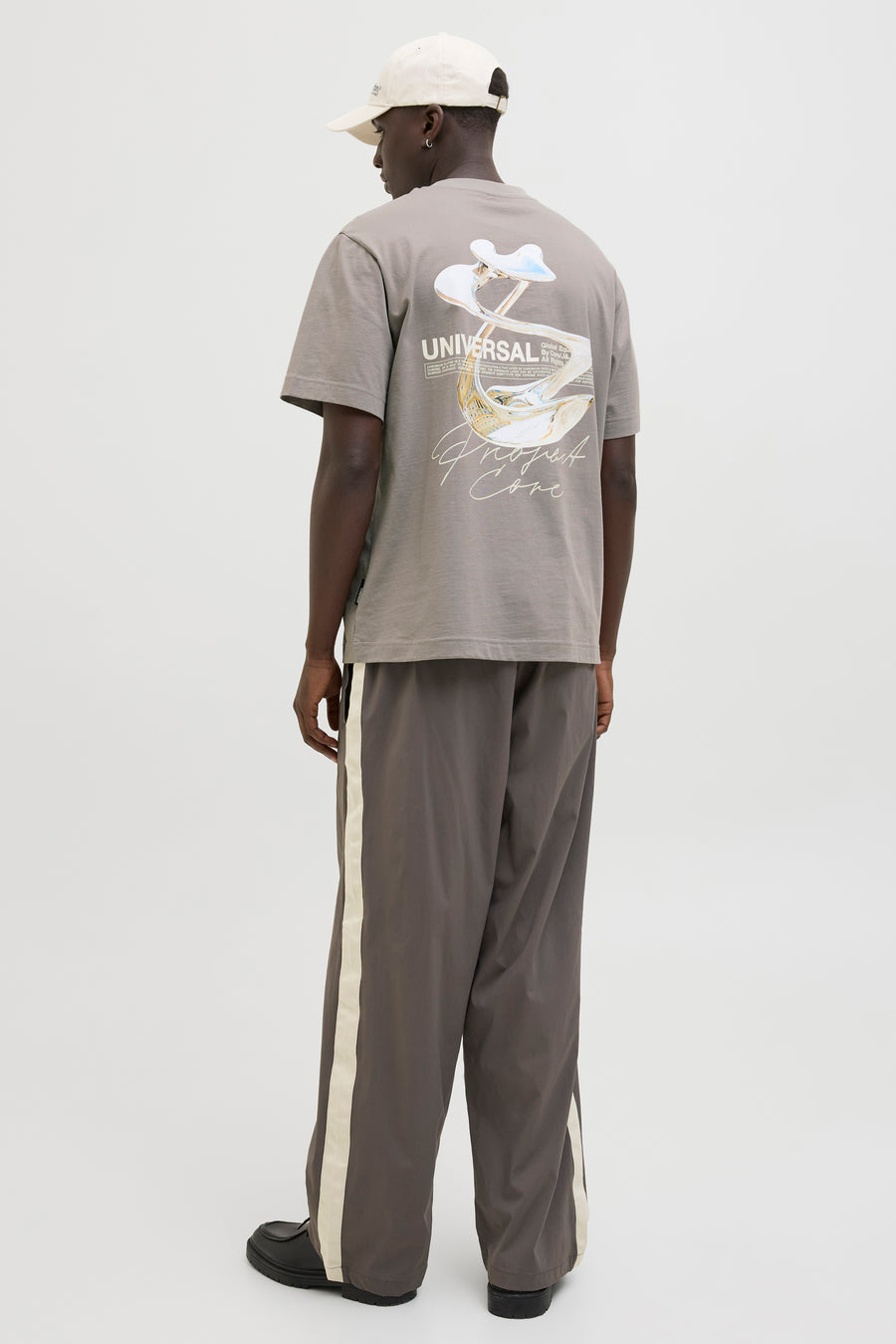 T-shirt (korte mouwen) Grijs - CORE BY JACK & JONES