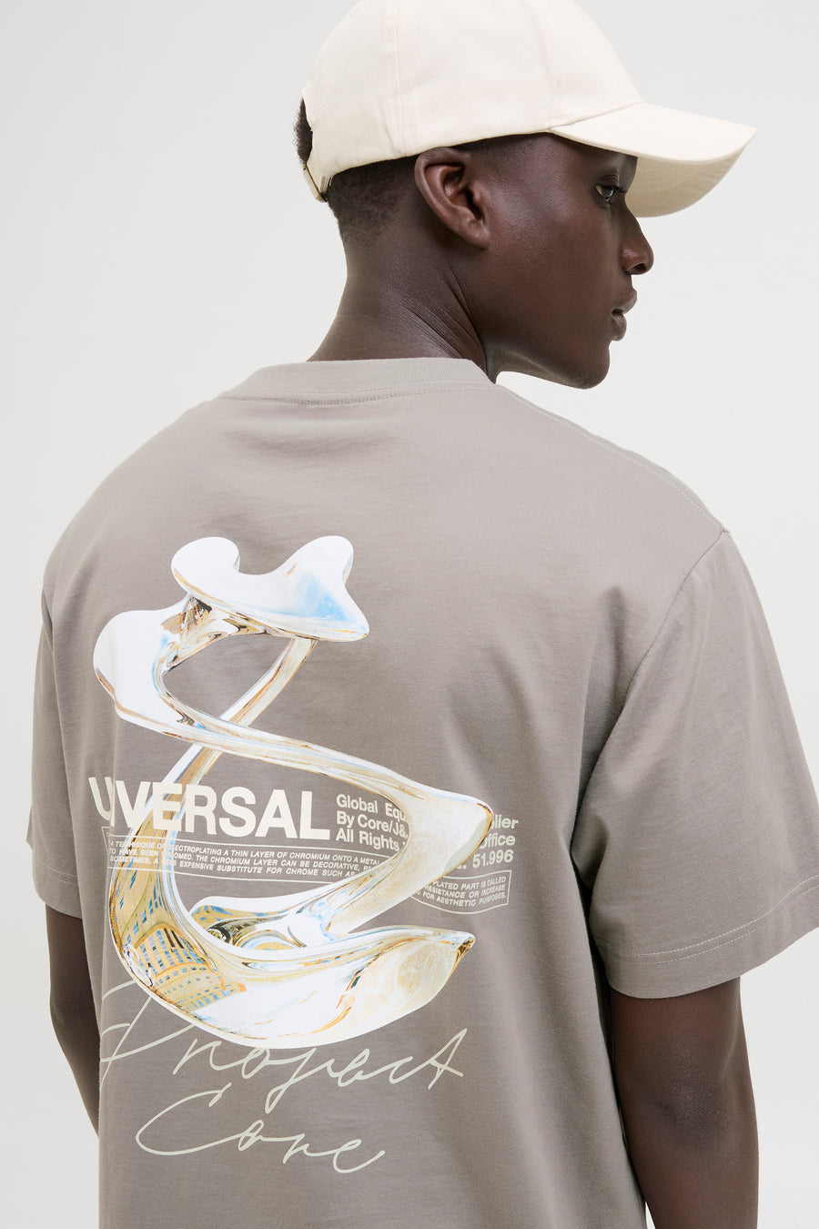 T-shirt (korte mouwen) Grijs - CORE BY JACK & JONES